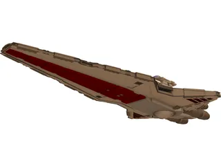 Star Wars Venator 3D Model