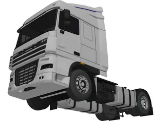 DAF XF 105 3D Model