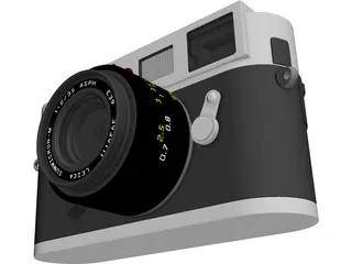 Leica M9 Digital Camera 3D Model