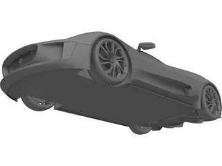 Jaguar C-X75 Concept (2014) 3D Model