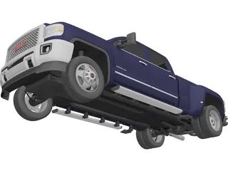 GMC Sierra HD (2015) 3D Model