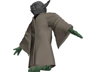 Star Wars Yoda 3D Model