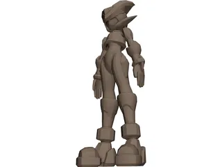 Sega Megaman 3D Model