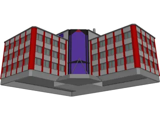 Office Building 3D Model