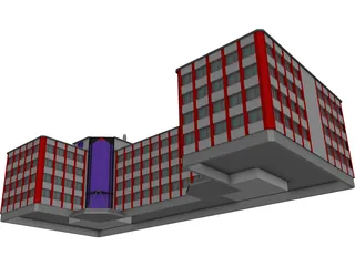 Office Building 3D Model