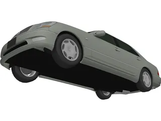 Toyota Celsior (2001) 3D Model