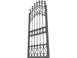 Iron Gate 3D Model