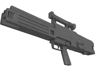 H&K G11K2 3D Model