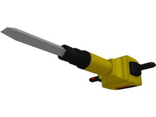 Bosch Electric JackHammer 3D Model