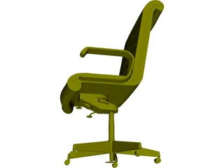 Sapper Executive Armchair  3D Model