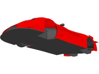 Maserati MC12 Body 3D Model