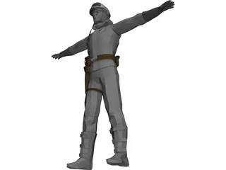 Star Wars Hoth Soldier 3D Model