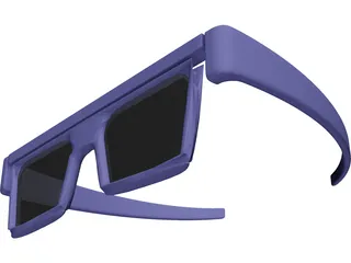 3D Glasses 3D Model