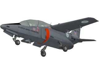 FMA IA-63 Pampa 3D Model