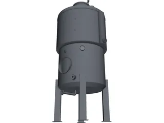 Wine Holding Tank 3D Model