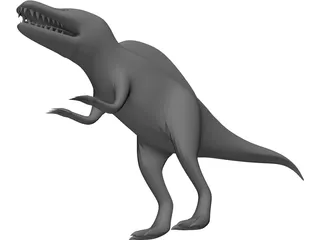 Spinosaurus Toy 3D Model