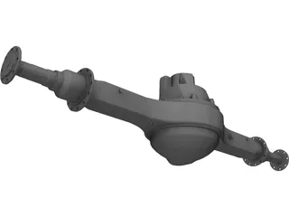 Rear Axle 3D Model