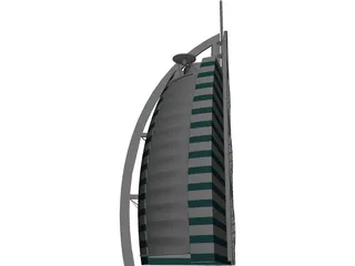 Burj al arab 3D Model