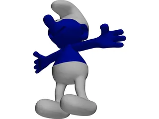 Smurf 3D Model