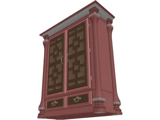 Bedroom Armoire 3D Model