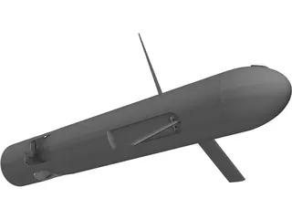 Unmanned Underwater Vehicle (UUV)  3D Model