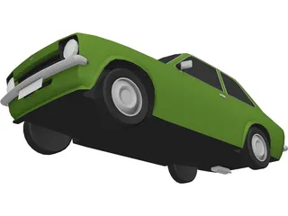 Opel Kadett C (1973) 3D Model