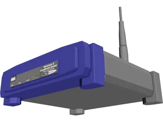 Linksys WRT54G 3D Model