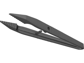 Hospital Tweezer 3D Model