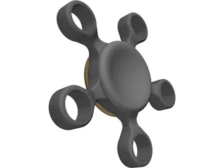 Fidget Spinner 3D Model