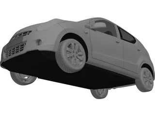 Suzuki Alto A-Star (2009) 3D Model