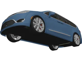 Chrysler Pacifica (2017) 3D Model
