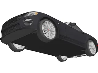 Fiat 124 Spider (2017) 3D Model