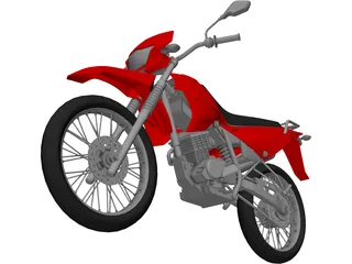 Yamaha XTZ 125 3D Model