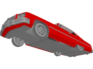 Chevrolet Caprice (1975) 3D Model