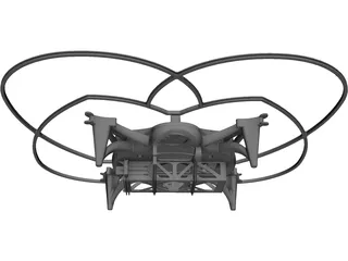 Quadrocopter Body 3D Model