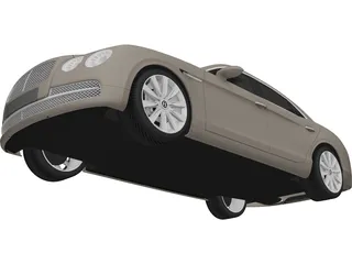 Bentley Continental Flying Spur (2014) 3D Model