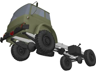 Bedford MJ 3D Model