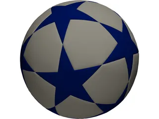 Football 3D Model