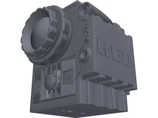 RED Epic Video Camera 3D Model