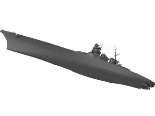 SMS Grosser Kurfurst 3D Model