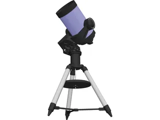 Schmidt-Cassegrain Telescope 3D Model