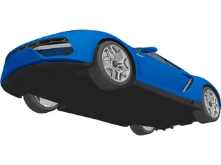 Lamborghini Asterion Concept (2014) 3D Model