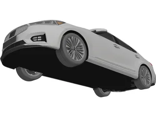 Kia Cadenza (2017) 3D Model