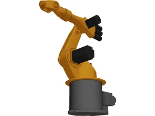 Kuka KR 16 Robot 3D Model