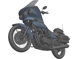 Kawasaki Police 1000 3D Model