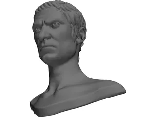 Statue of Caesar 3D Model