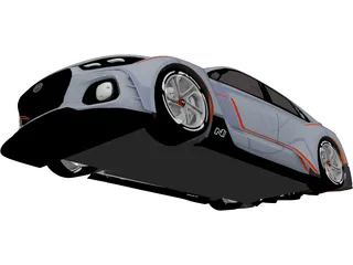 Hyundai RN30 Concept 3D Model