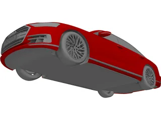 Audi A8 (2017) 3D Model