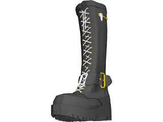 Boot Woman 3D Model