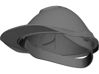 Security Helmet 3D Model